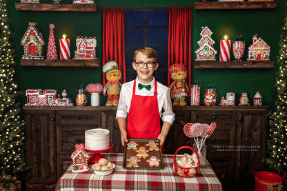 Evergreen Gingerbread Kitchen With A View