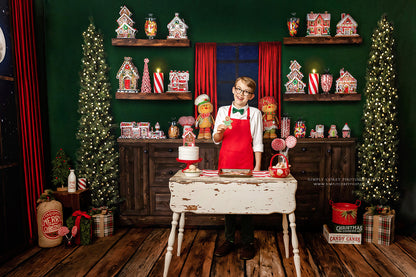 Evergreen Gingerbread Kitchen With A View - Room