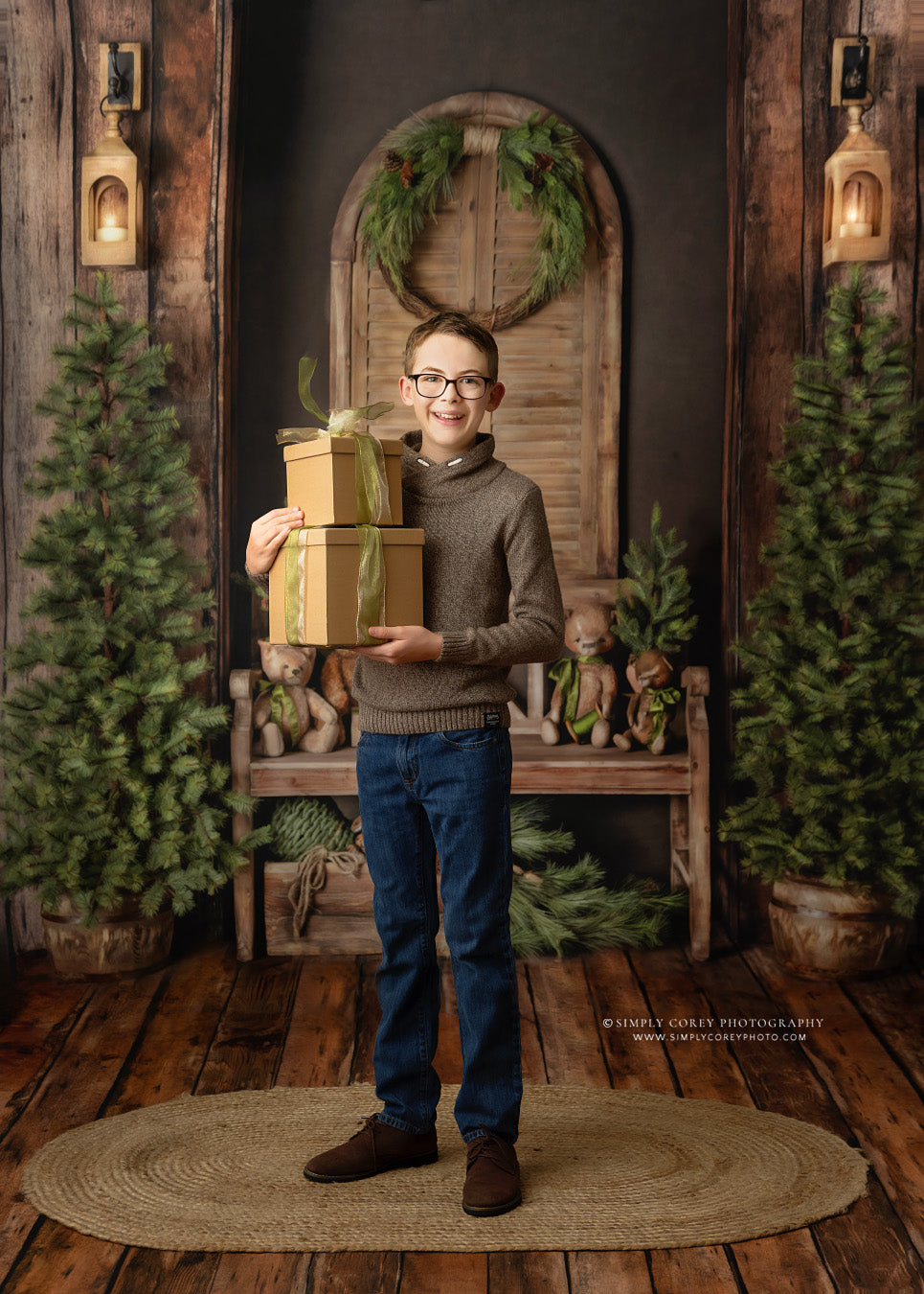 Timeless Holiday Mantle - Room