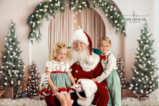 Evergreen & Ivory - With Sweep Option