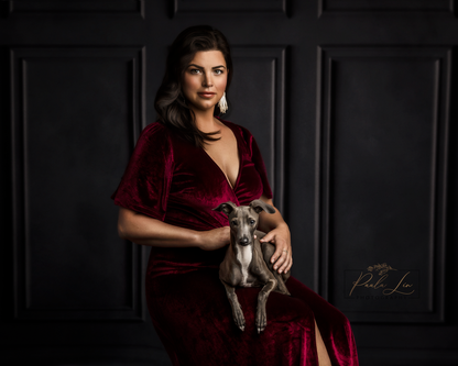 Simple Matte Black Wall