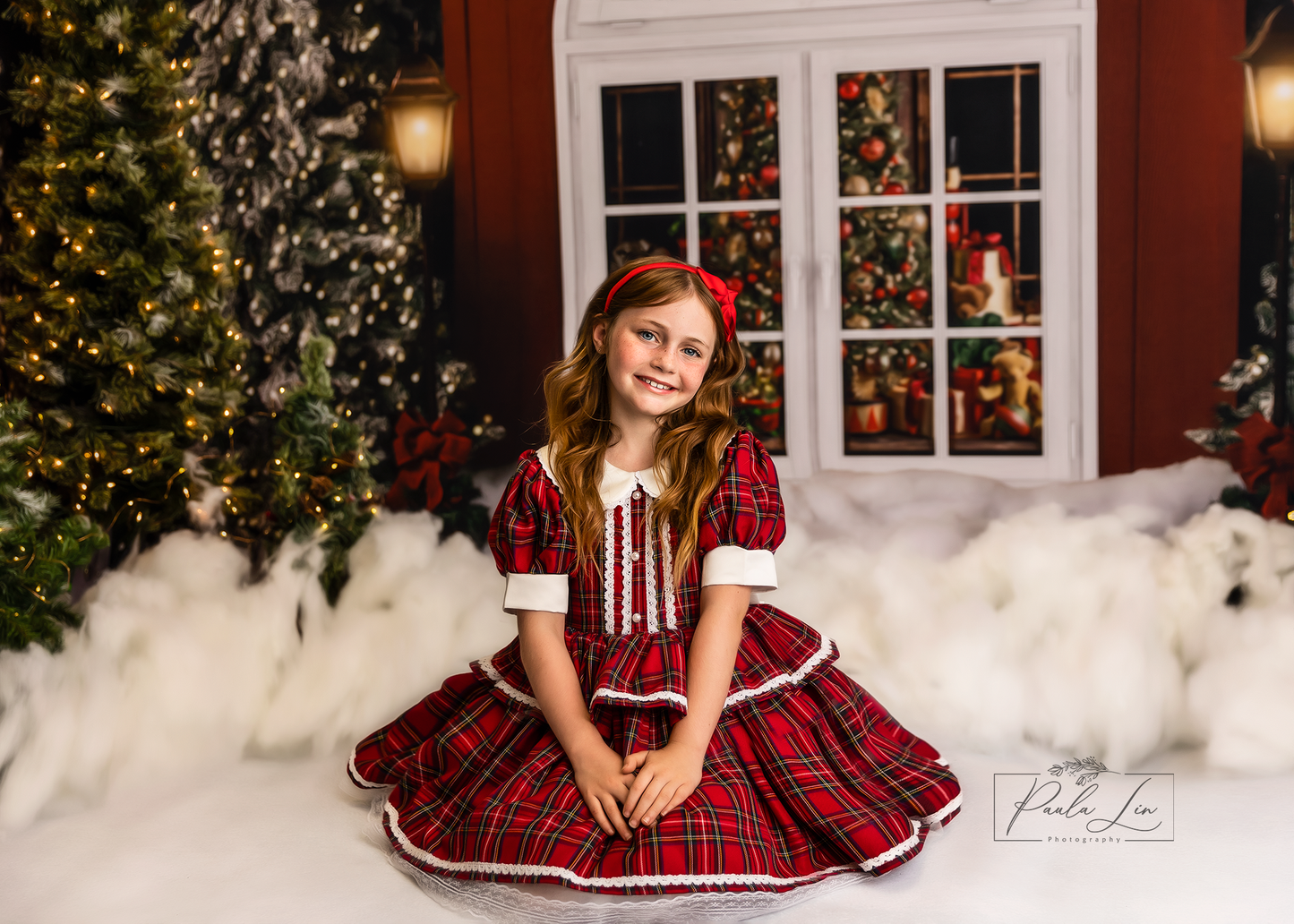 Christmas Cottage Trees