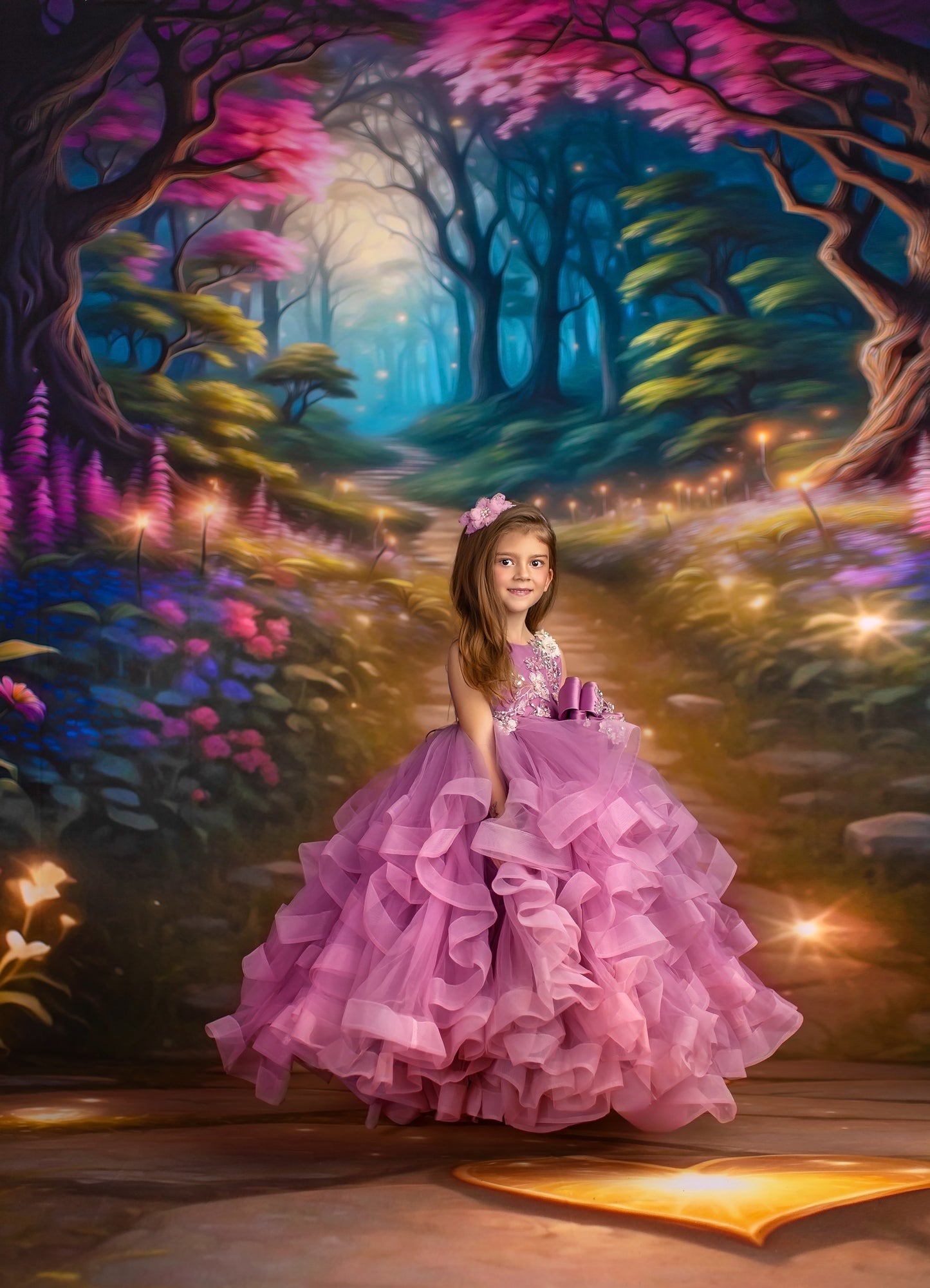 Fairy Valentine Forest - With Sweep Option