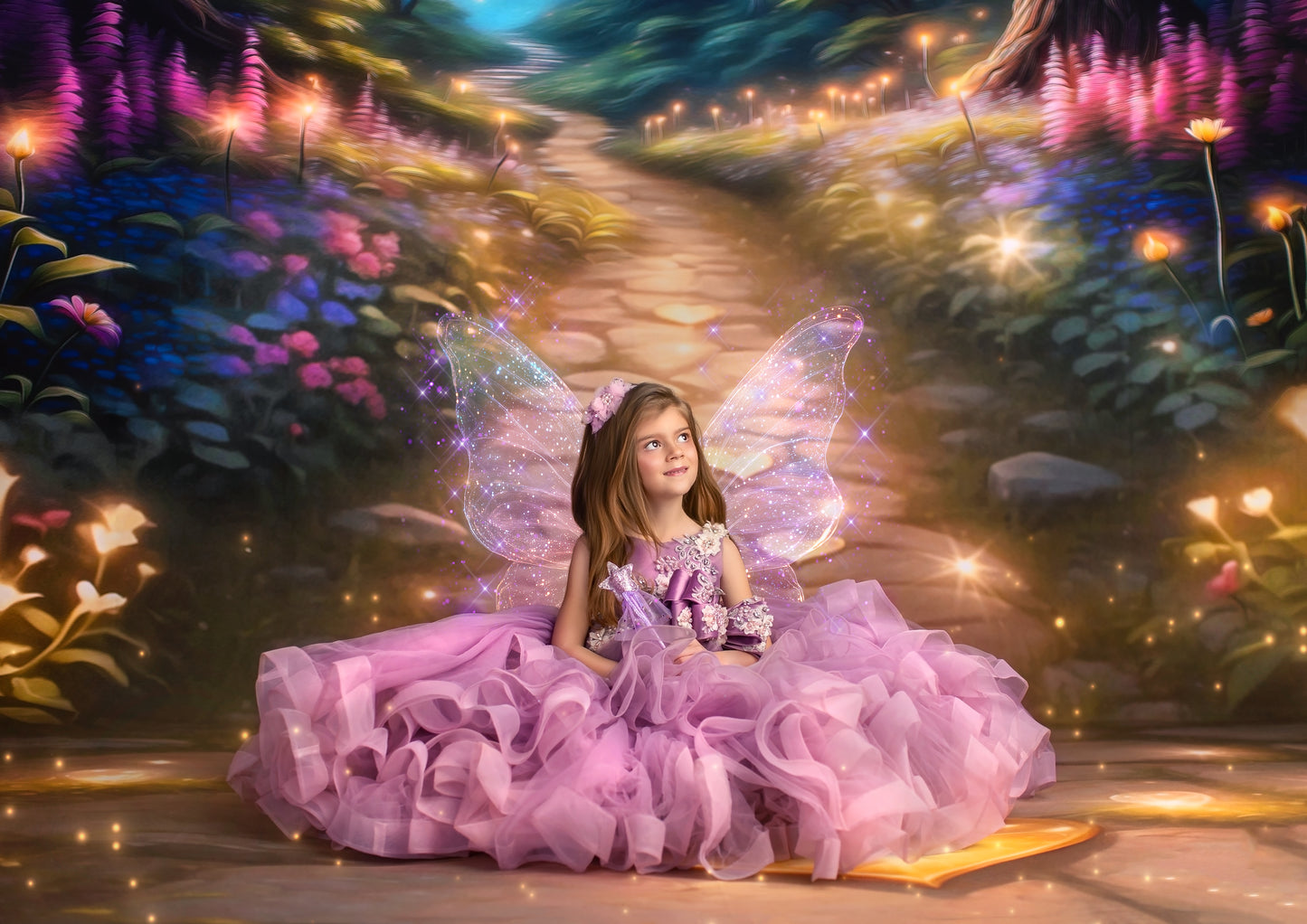 Fairy Valentine Forest - With Sweep Option