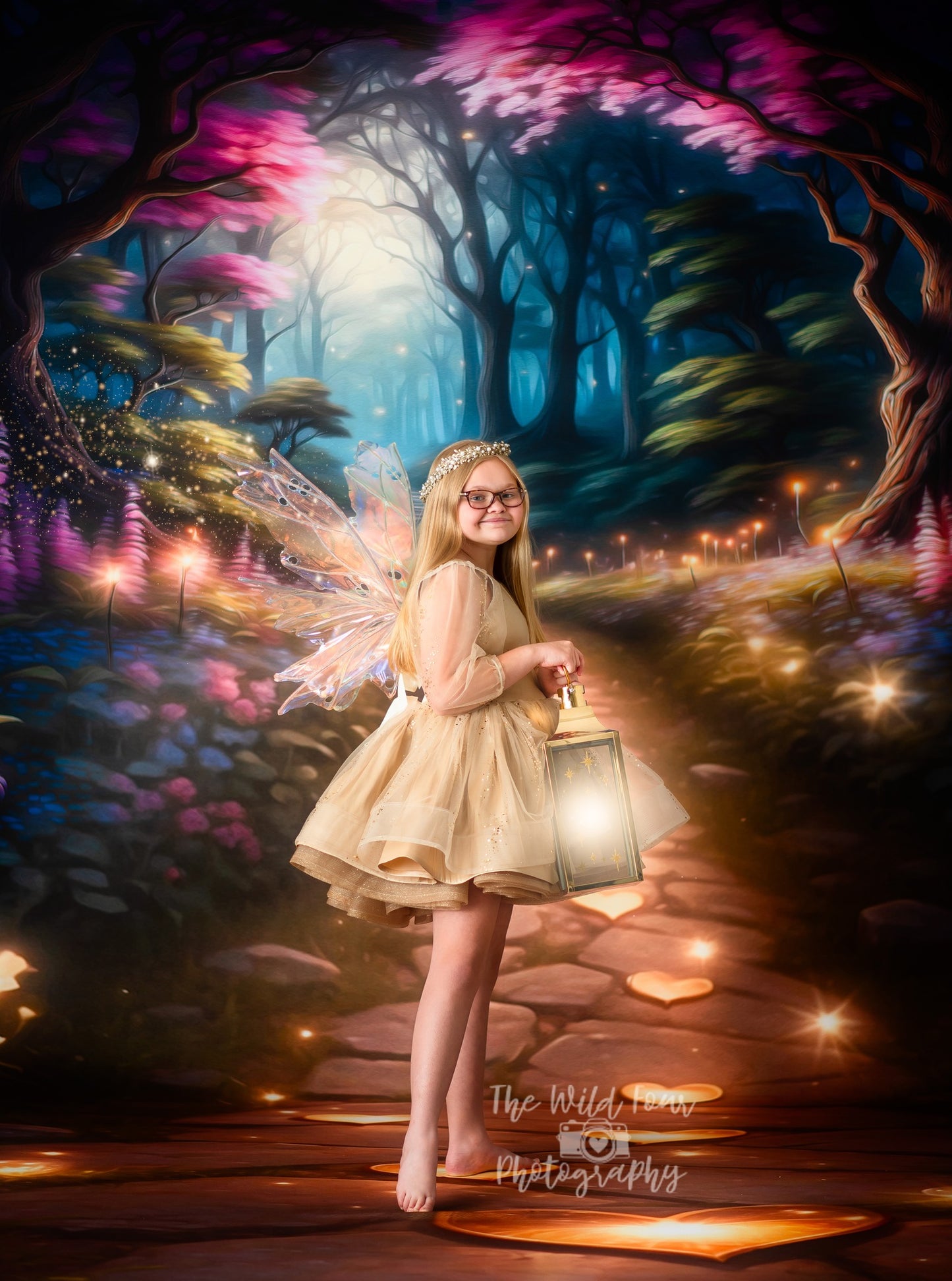 Fairy Valentine Forest - With Sweep Option