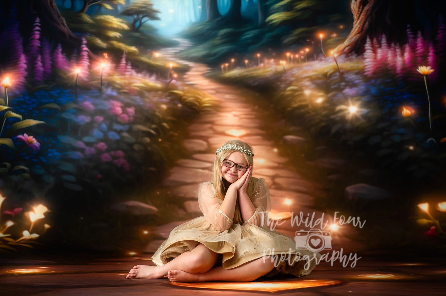 Fairy Valentine Forest - With Sweep Option