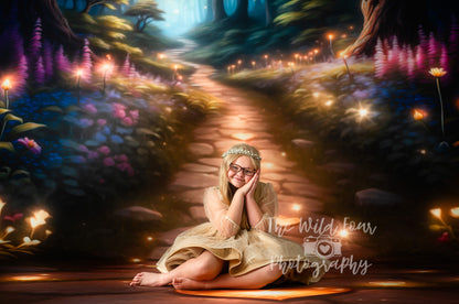 Fairy Valentine Forest - With Sweep Option