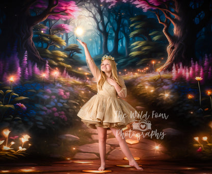 Fairy Valentine Forest - With Sweep Option