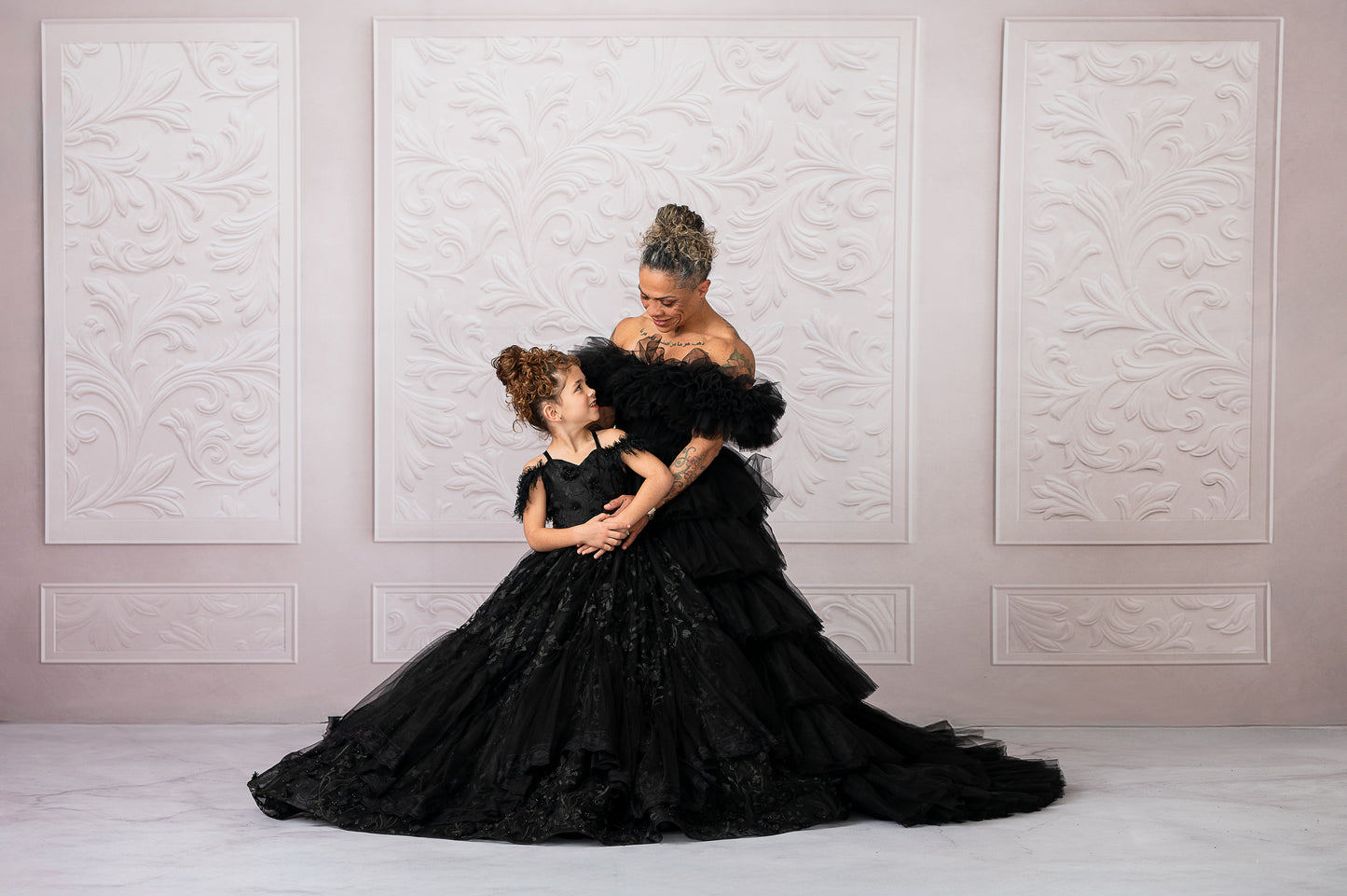 Christmas White Marble Floor - Mat Floor