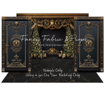 Black Elegant Door - Slimline Drop For OG Fancy Lite System - Slimline Panels