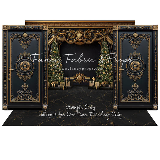 Black Elegant Door - Slimline Drop For OG Fancy Lite System - Slimline Panels