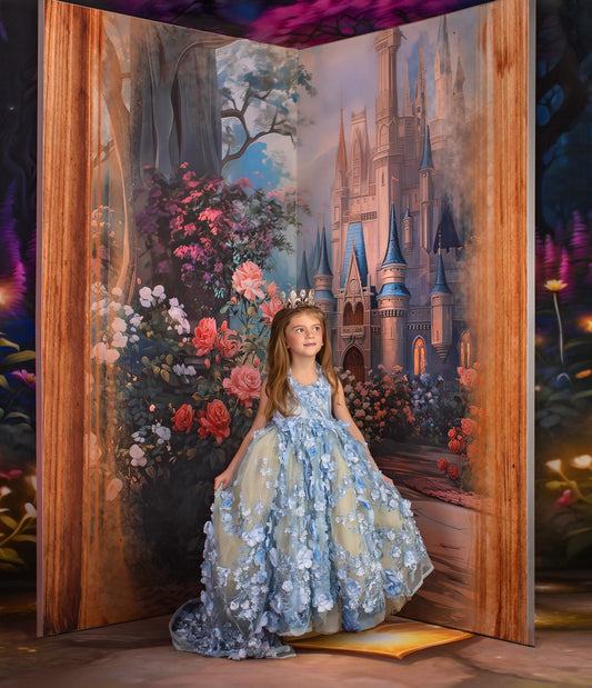 Fantasy Castle Book Set - 2pk Slimline Drops For OG Fancy Lite System - Slimline Panels