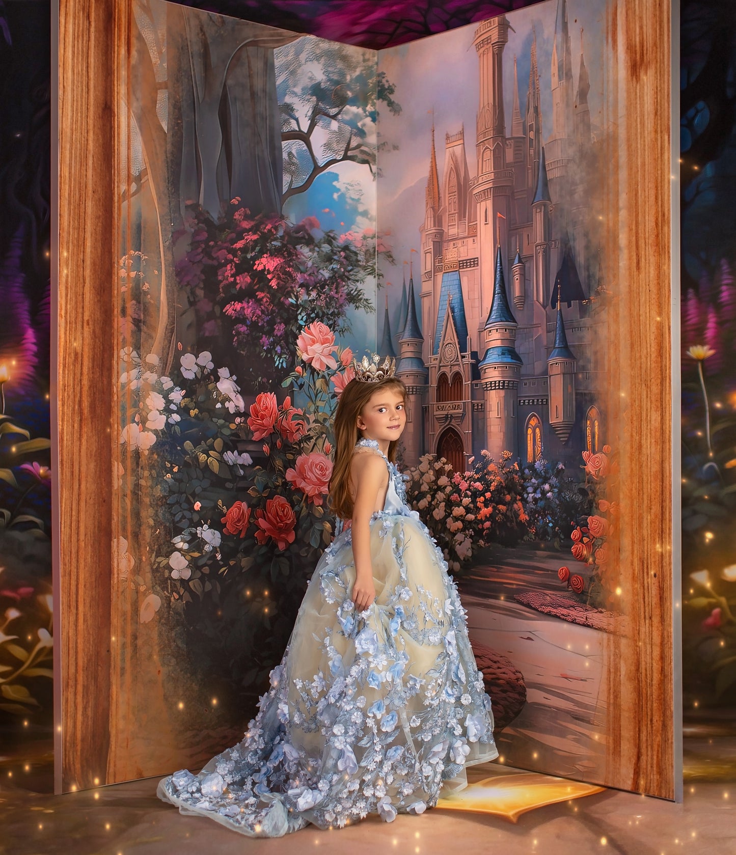 Fantasy Castle Book Set - 2pk Slimline Drops For OG Fancy Lite System - Slimline Panels