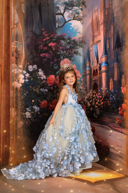 Fantasy Castle Book Set - 2pk Slimline Drops For OG Fancy Lite System - Slimline Panels