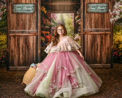 Farm Fresh Flower Barn - With Sweep Option