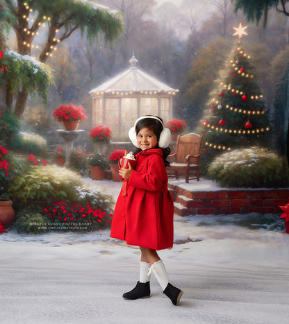 Festive Floral Fantasy - With Sweep Option