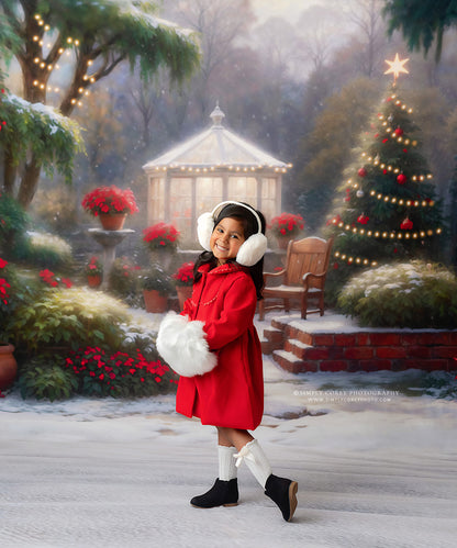 Merry Holiday Entry - Red Door - Room