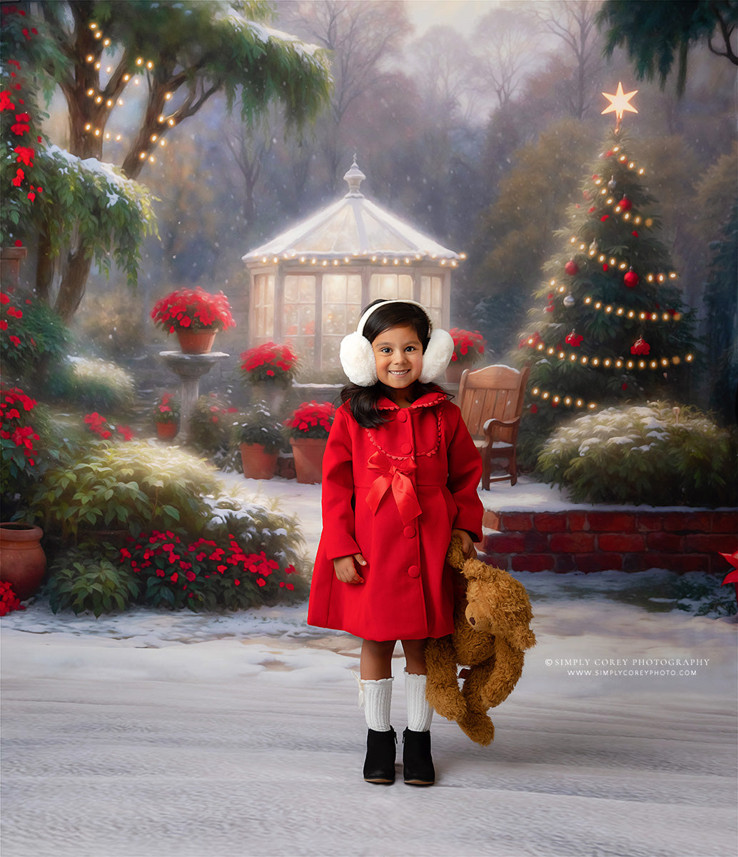 Festive Floral Fantasy - With Sweep Option