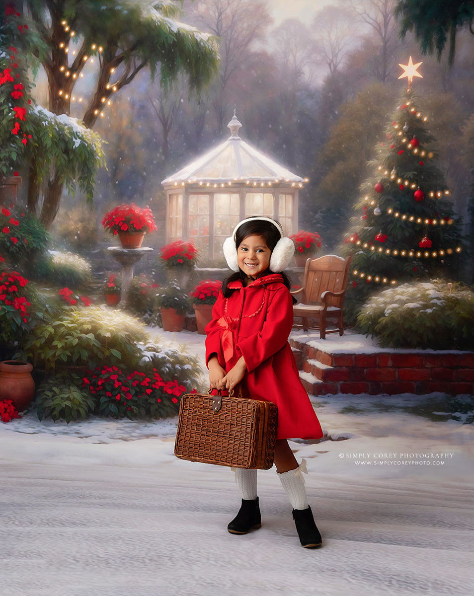 Festive Floral Fantasy - With Sweep Option