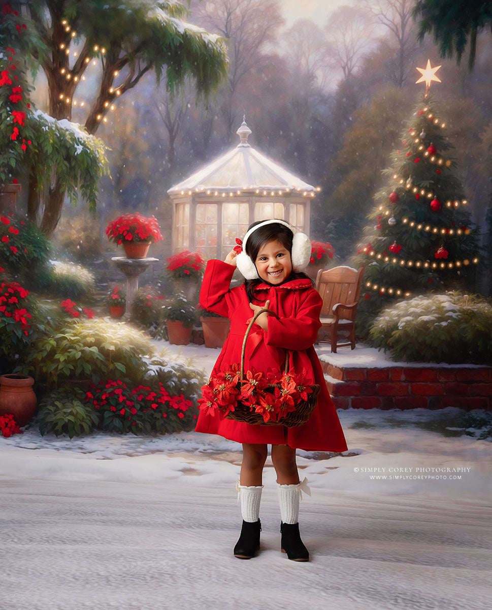 Festive Floral Fantasy - With Sweep Option