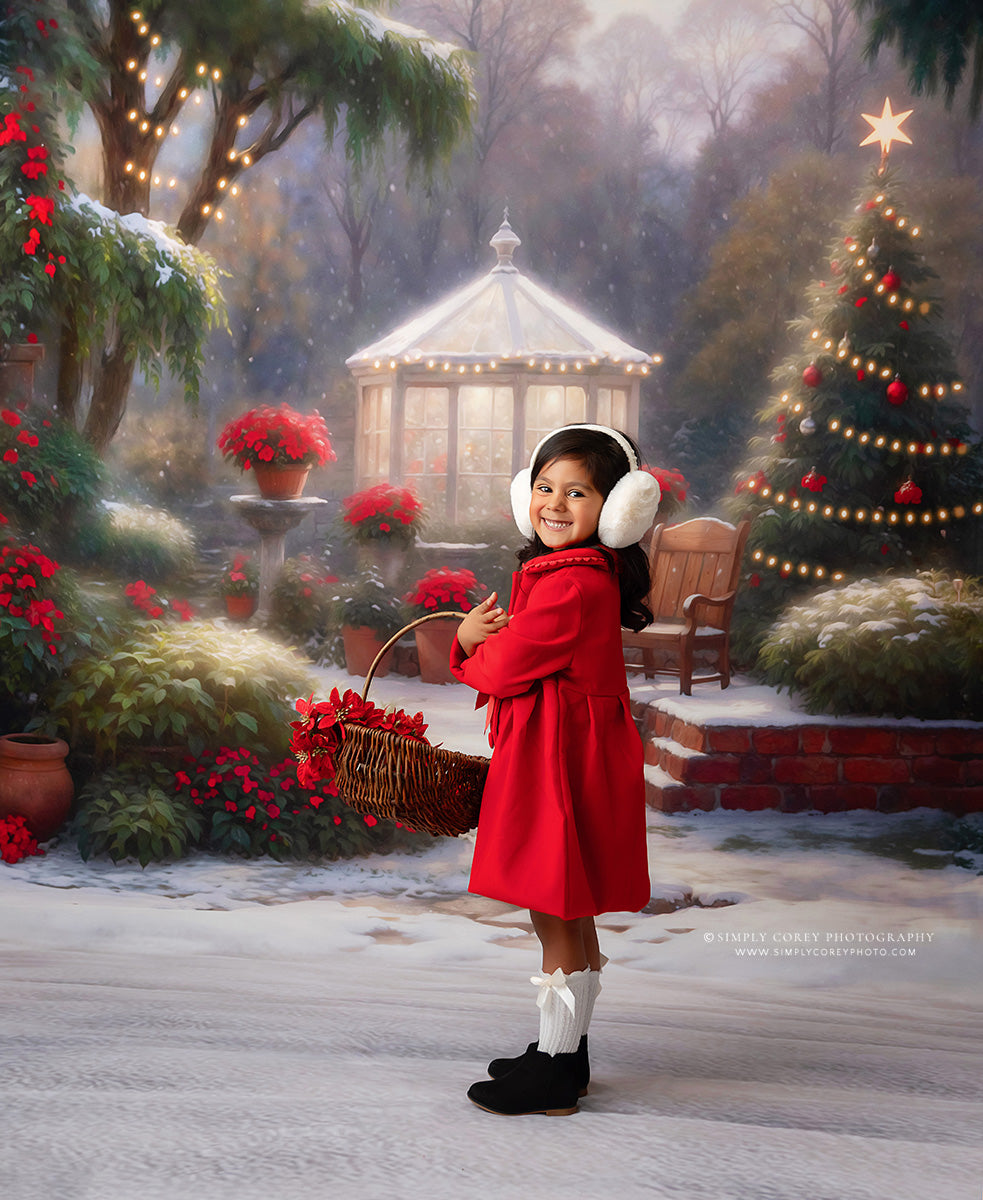 Festive Floral Fantasy - With Sweep Option