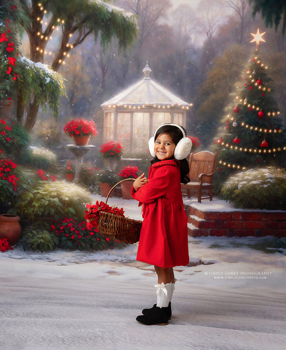 Festive Floral Fantasy - With Sweep Option