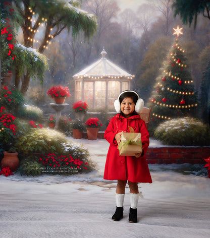 Festive Floral Fantasy - With Sweep Option