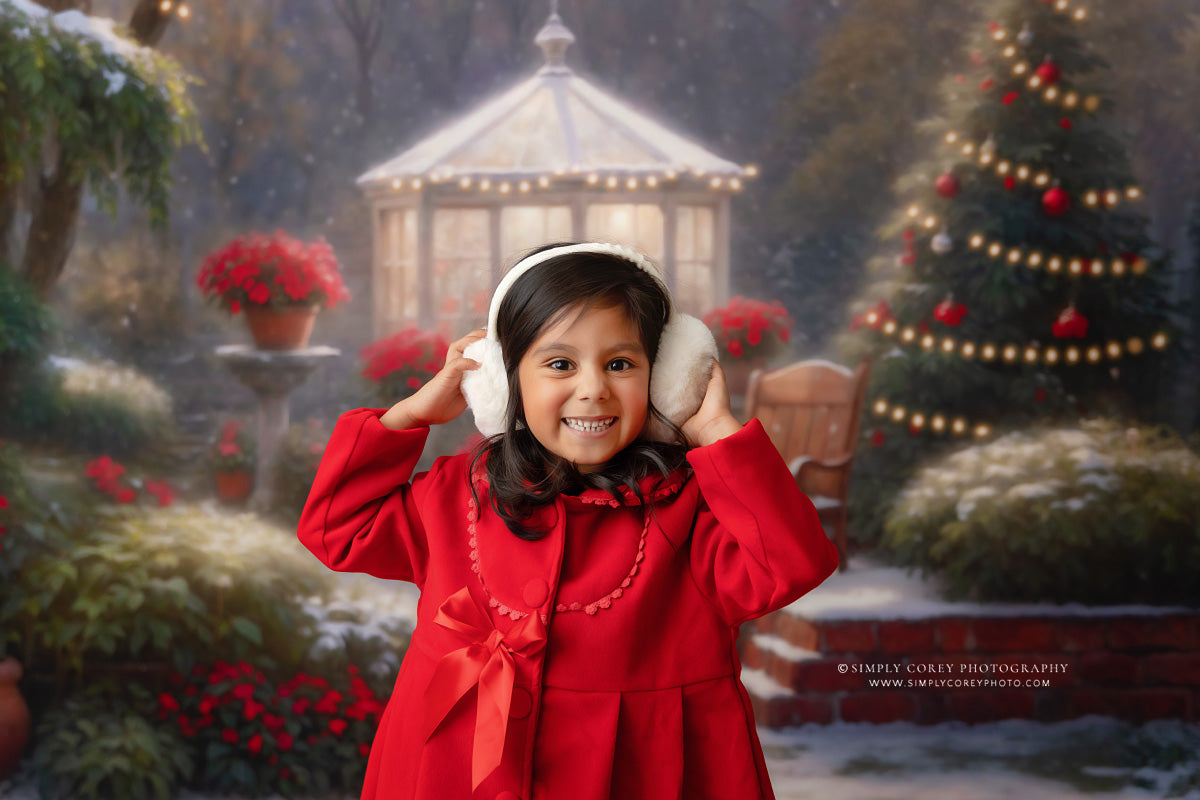 Festive Floral Fantasy - With Sweep Option