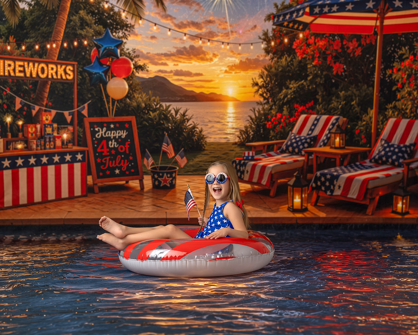 Firecracker Float Club - With Sweep Option
