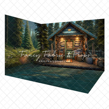 Gone Fishin Bait Shop - Water Floor - Room