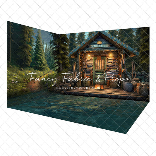 Gone Fishin Bait Shop - Water Floor - Mini Room