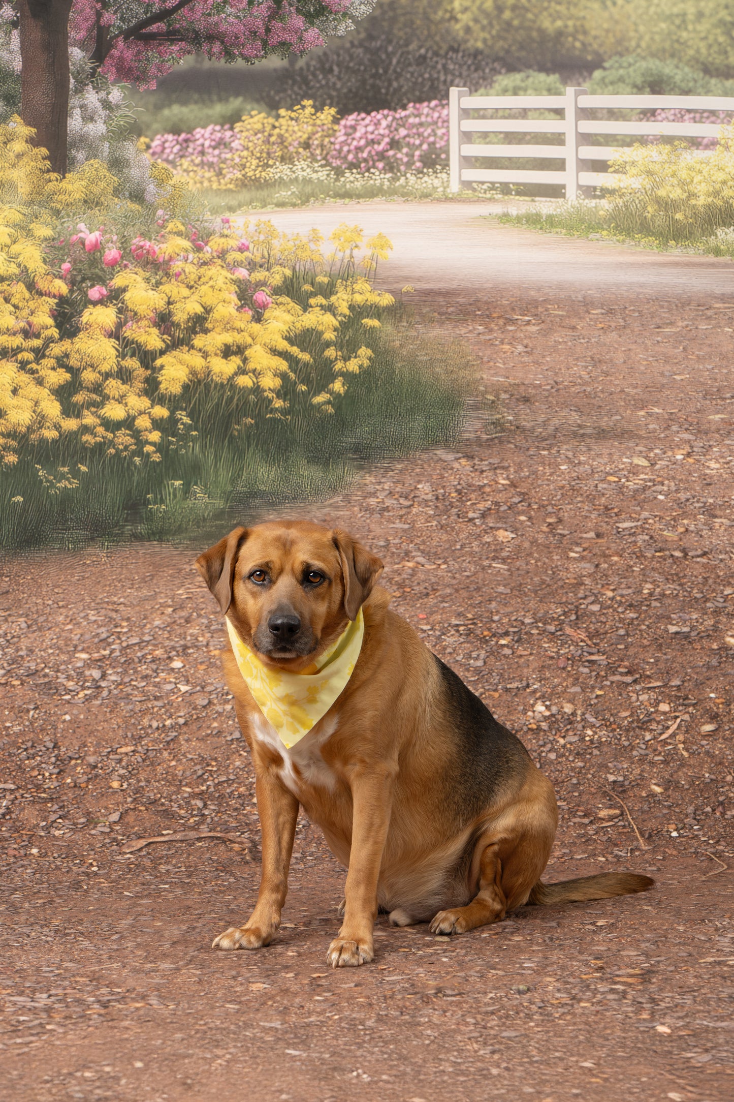 Flowering Spring Path - With Sweep Option