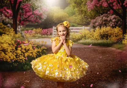 Flowering Spring Path - With Sweep Option