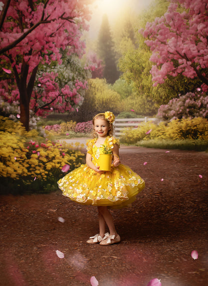 Flowering Spring Path - With Sweep Option