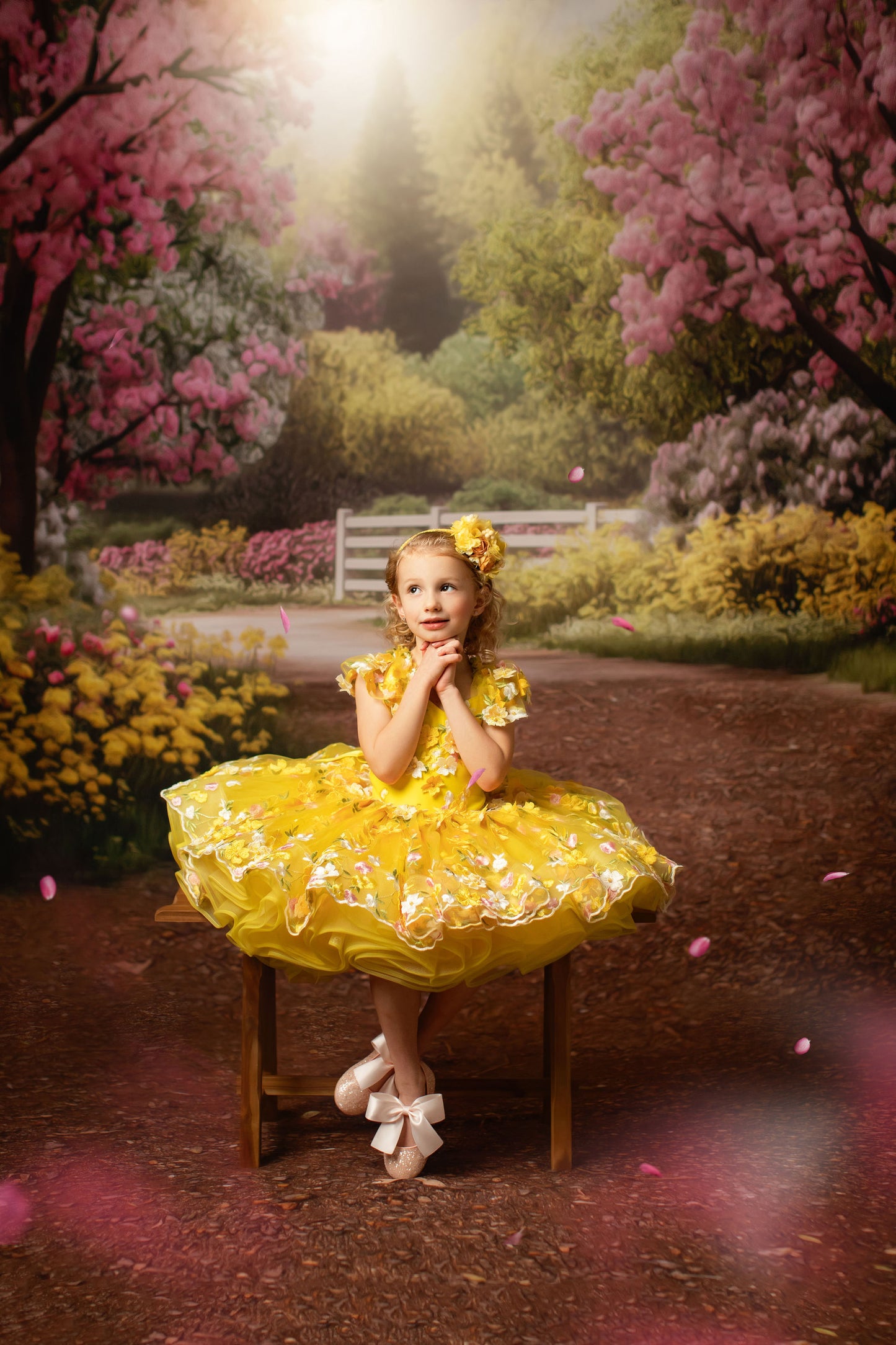 Flowering Spring Path - With Sweep Option