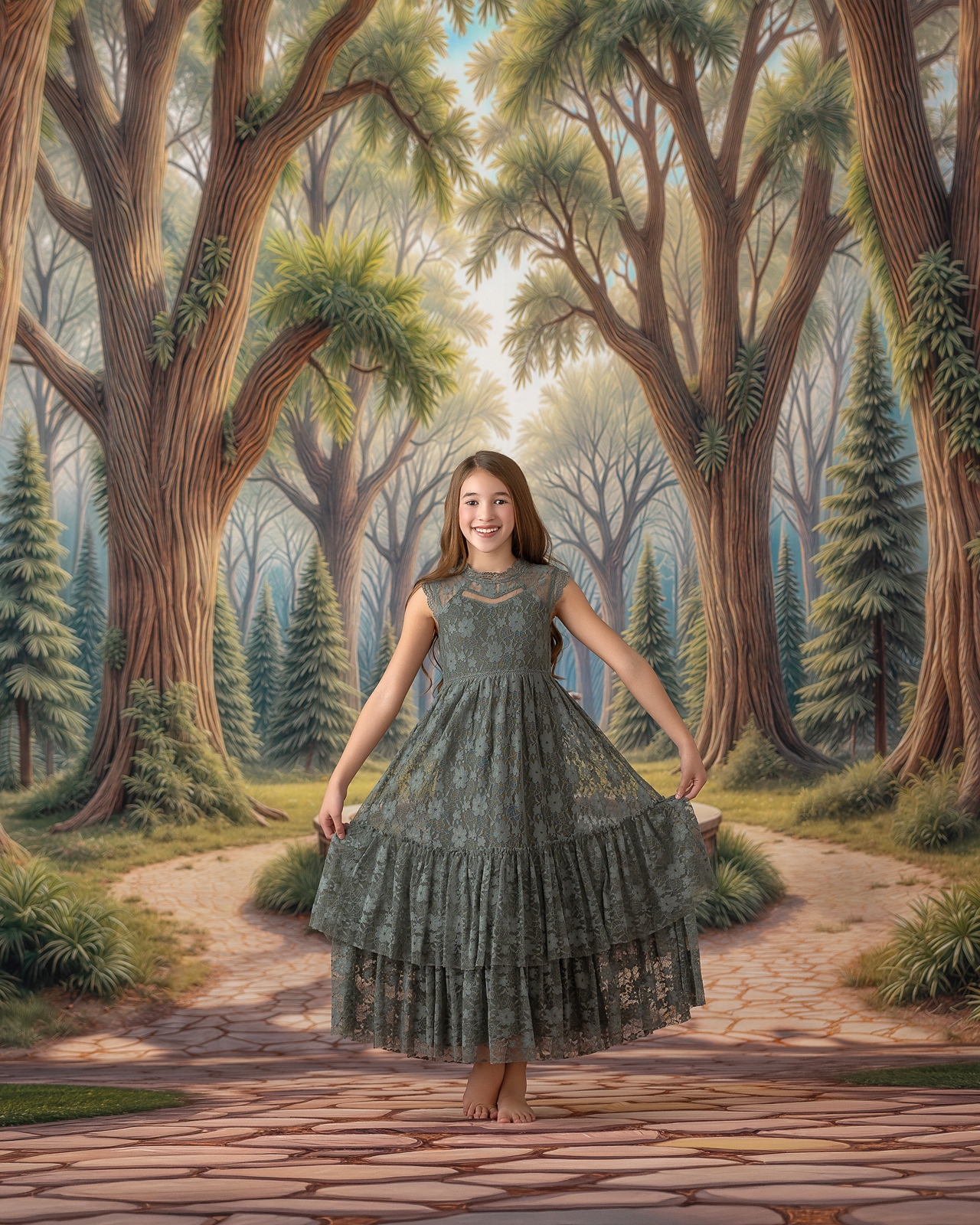 Fountain of the Enchanted Grove - With Sweep Option