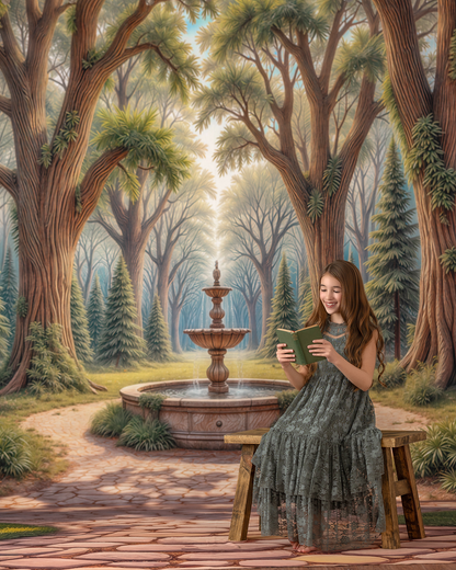 Fountain of the Enchanted Grove - With Sweep Option