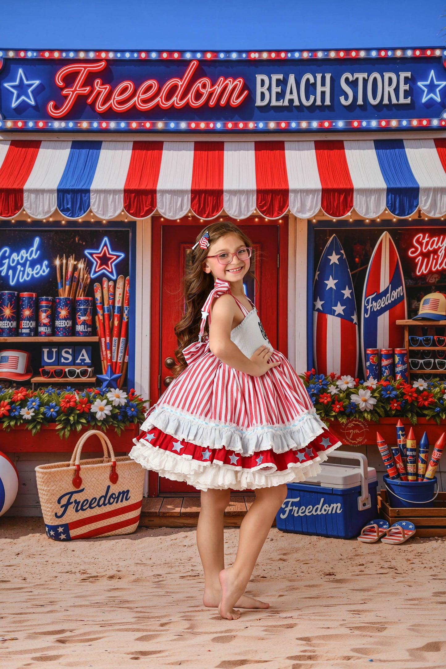 Freedom Beach Shoppe - With Sweep Option
