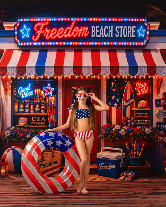 Freedom Beach Store - With Sweep Option