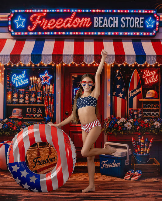 Freedom Beach Store - With Sweep Option