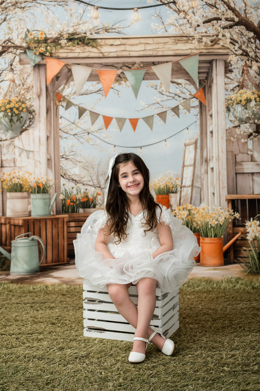 RTS Fresh Cut Spring Garden - 60x50" Fleece - New - 50% Off