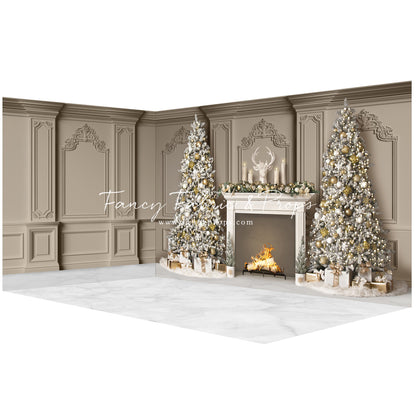 Frosted Fireside Glow - ROOM