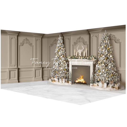 Frosted Fireside Glow - ROOM