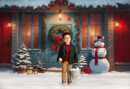 Frosty's Holiday Greeting - with Sweep Option