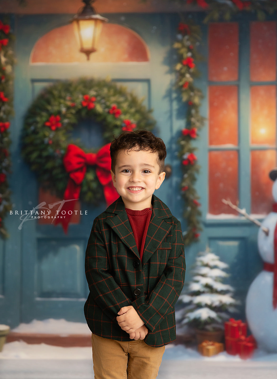 Frosty's Holiday Greeting - with Sweep Option