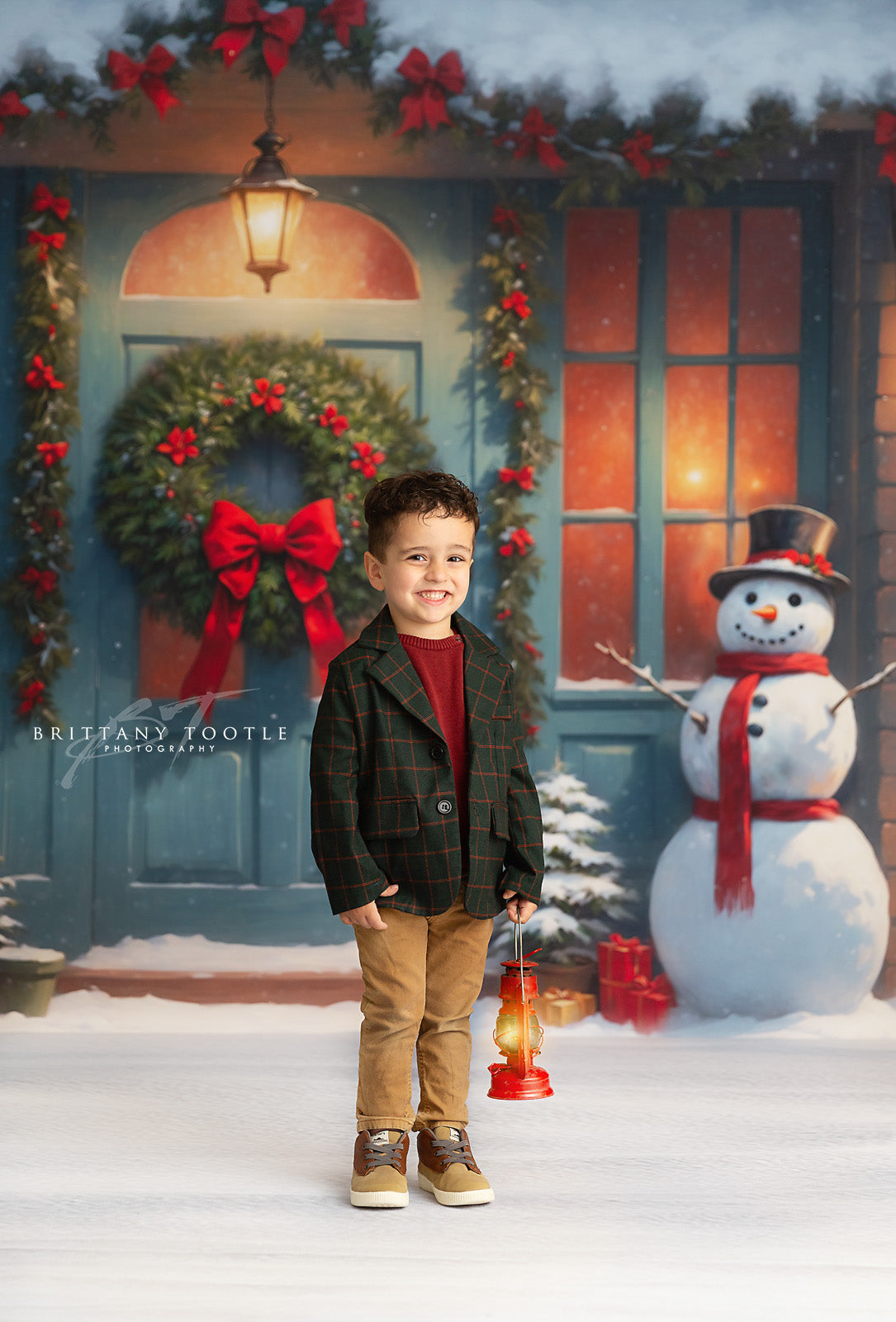 Frosty's Holiday Greeting - with Sweep Option