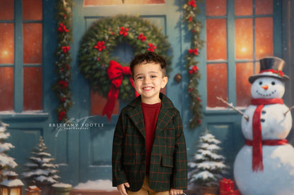 Frosty's Holiday Greeting - with Sweep Option