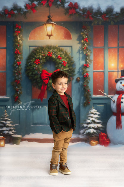 Frosty's Holiday Greeting - with Sweep Option