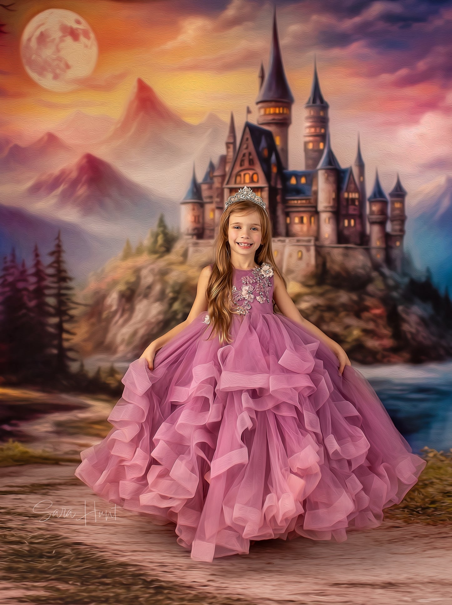 Full Moon Fortress - With Sweep Option