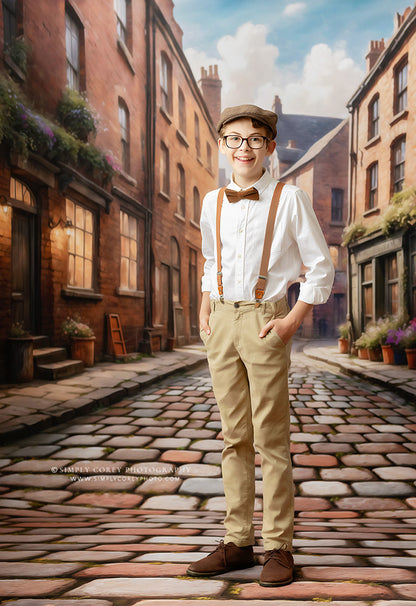 Garrison Lane - Colored Cobblestone - With Sweep Option